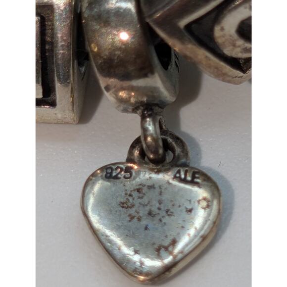 Genuine Pandora 925 Sterling Dark Brown Double Braided Leather Wrap Bracelet - Picture 10 of 11